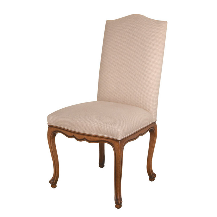 Fully upholstered side chair