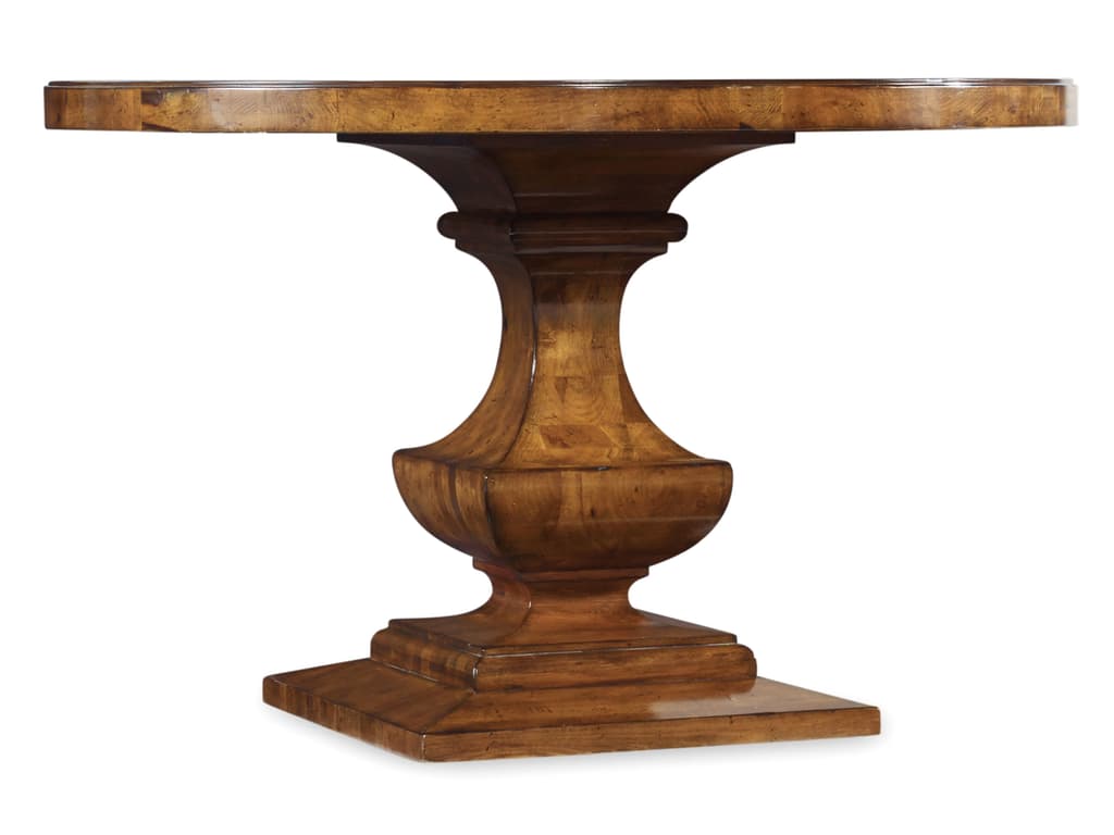 Tynecastle Round pedestal dining table