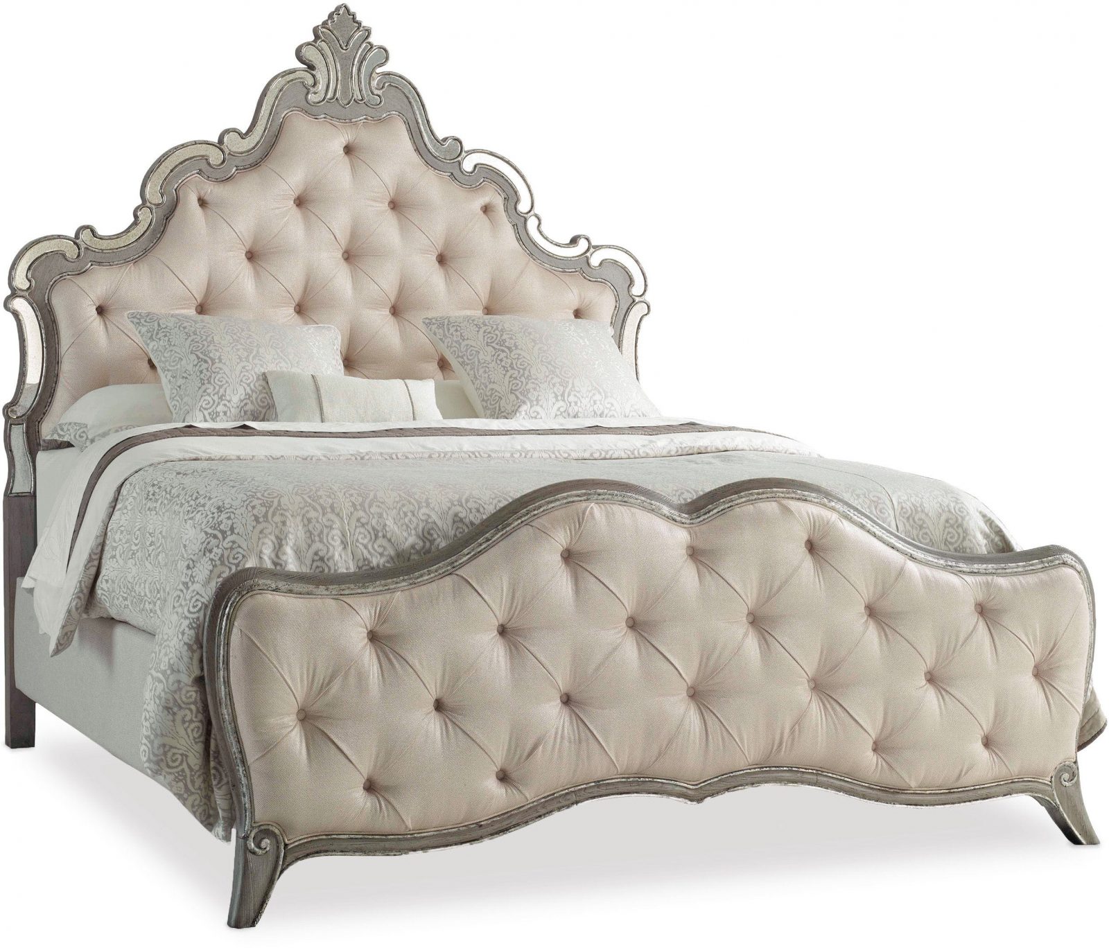 Sanctuary Epoque Upholstered Panel bed 6/6 King