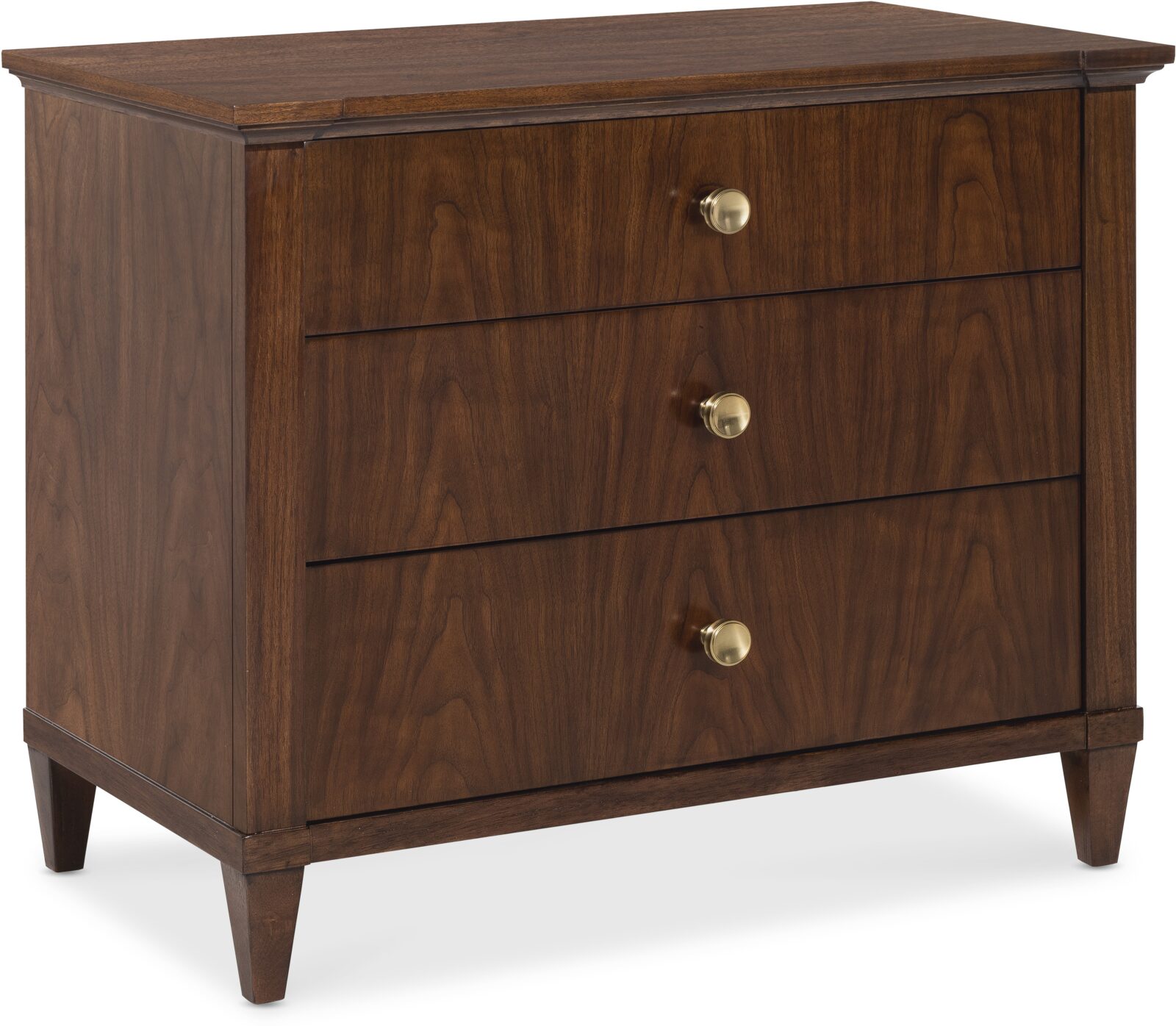 Archives Three drawer nightstand