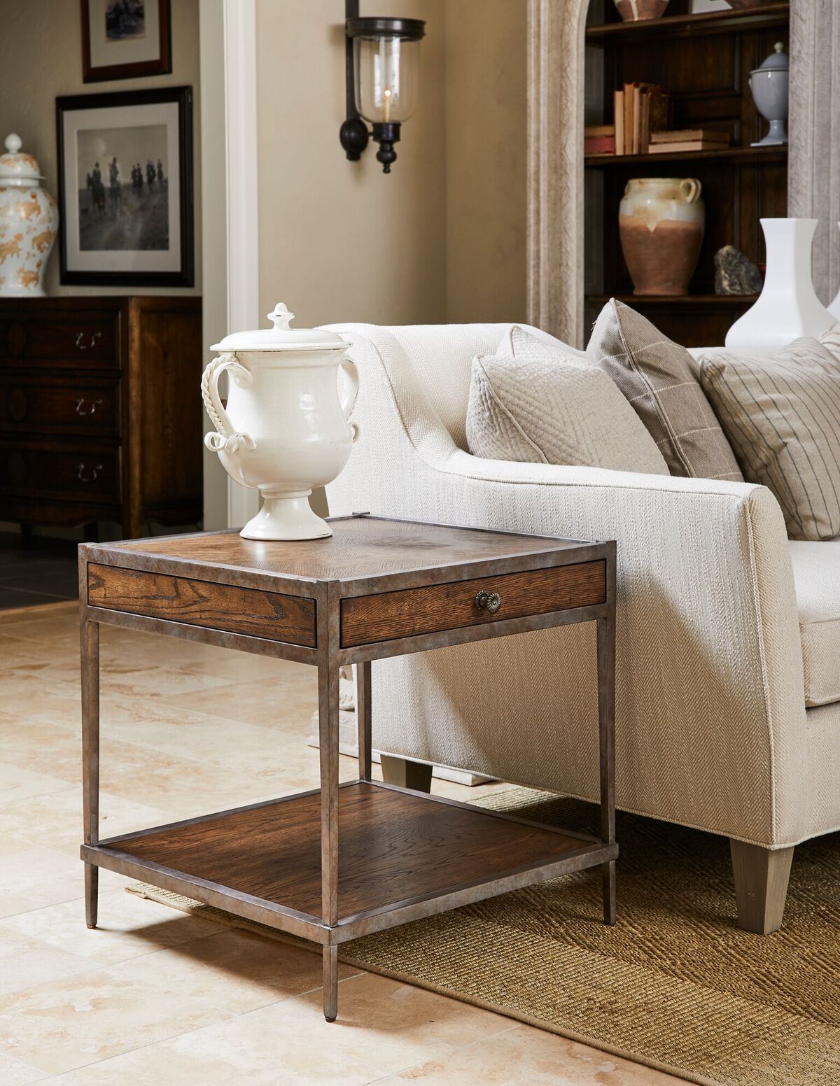 Thoroughbred Eclipse end table