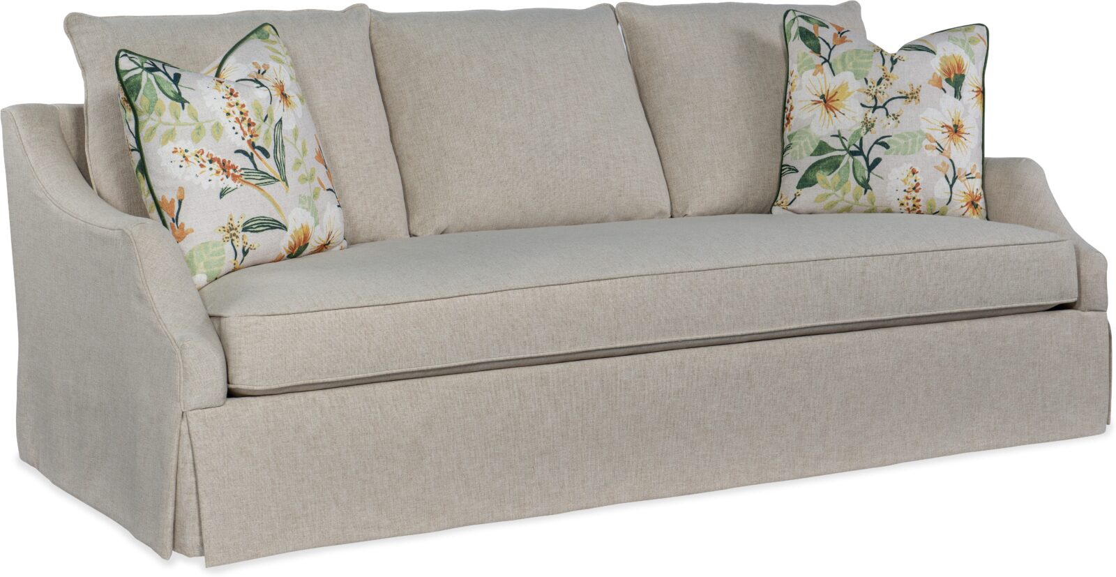 HF Custom Bea skirted sofa